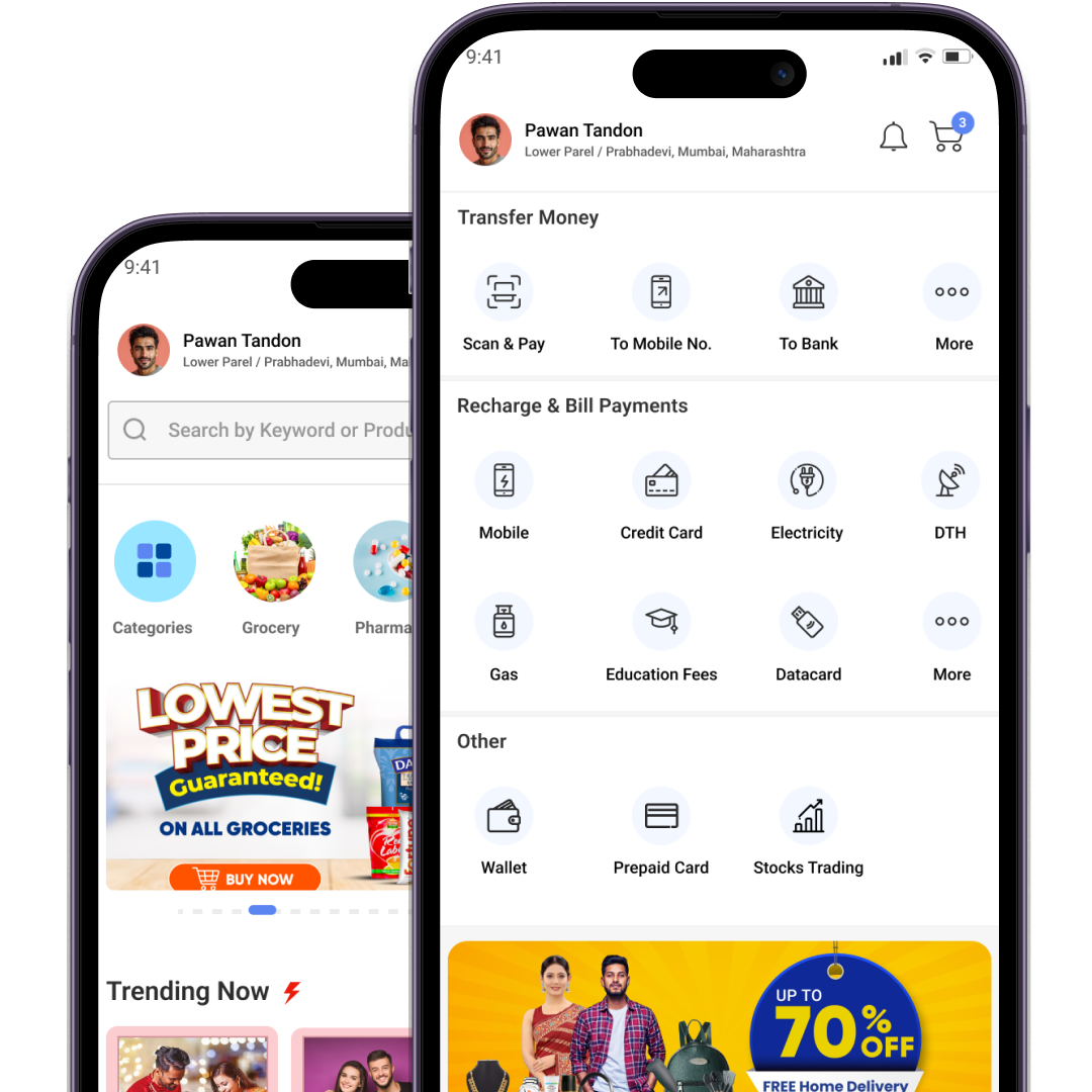 Dhani interface design