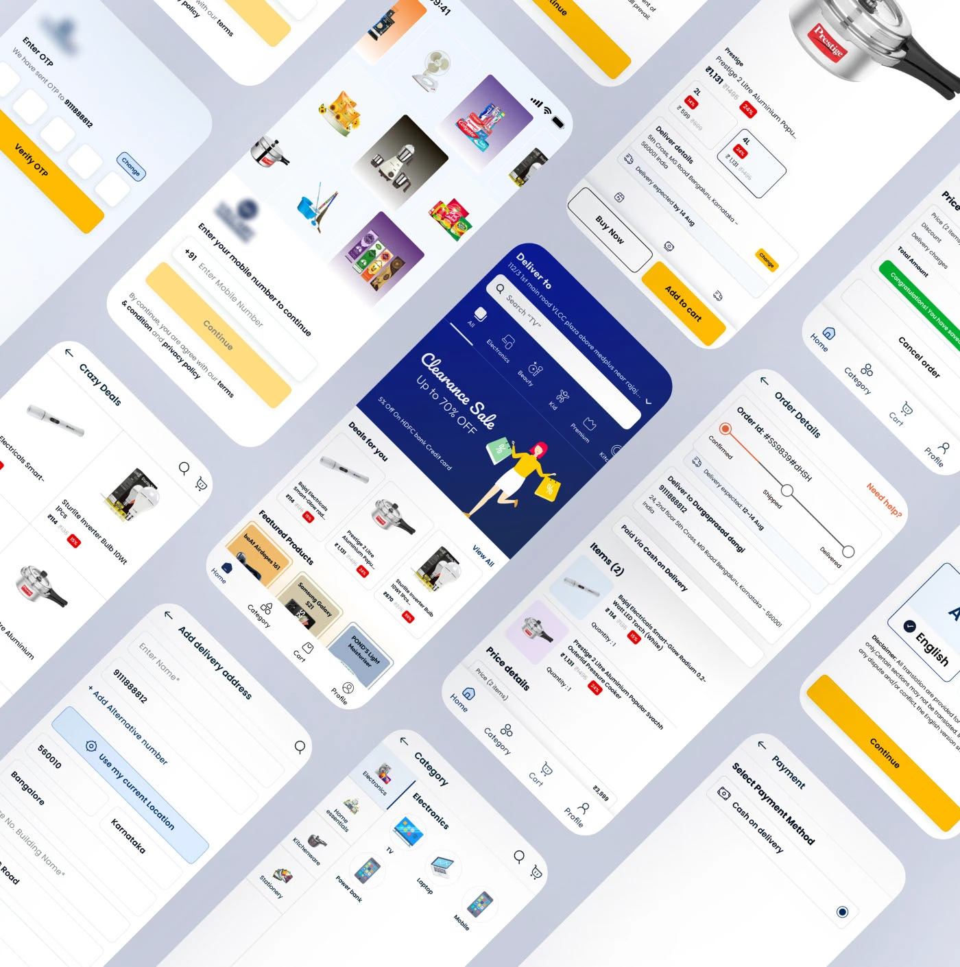 Vilcart B2B e-commerce app